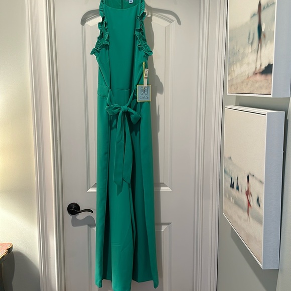 Cece Green Jumpsuit - Picture 2 of 7